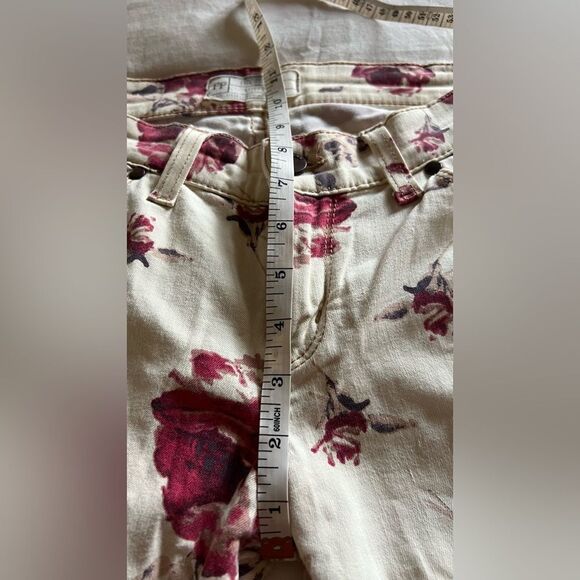 Free People Floral Women's Jeans - Picture 3 of 11